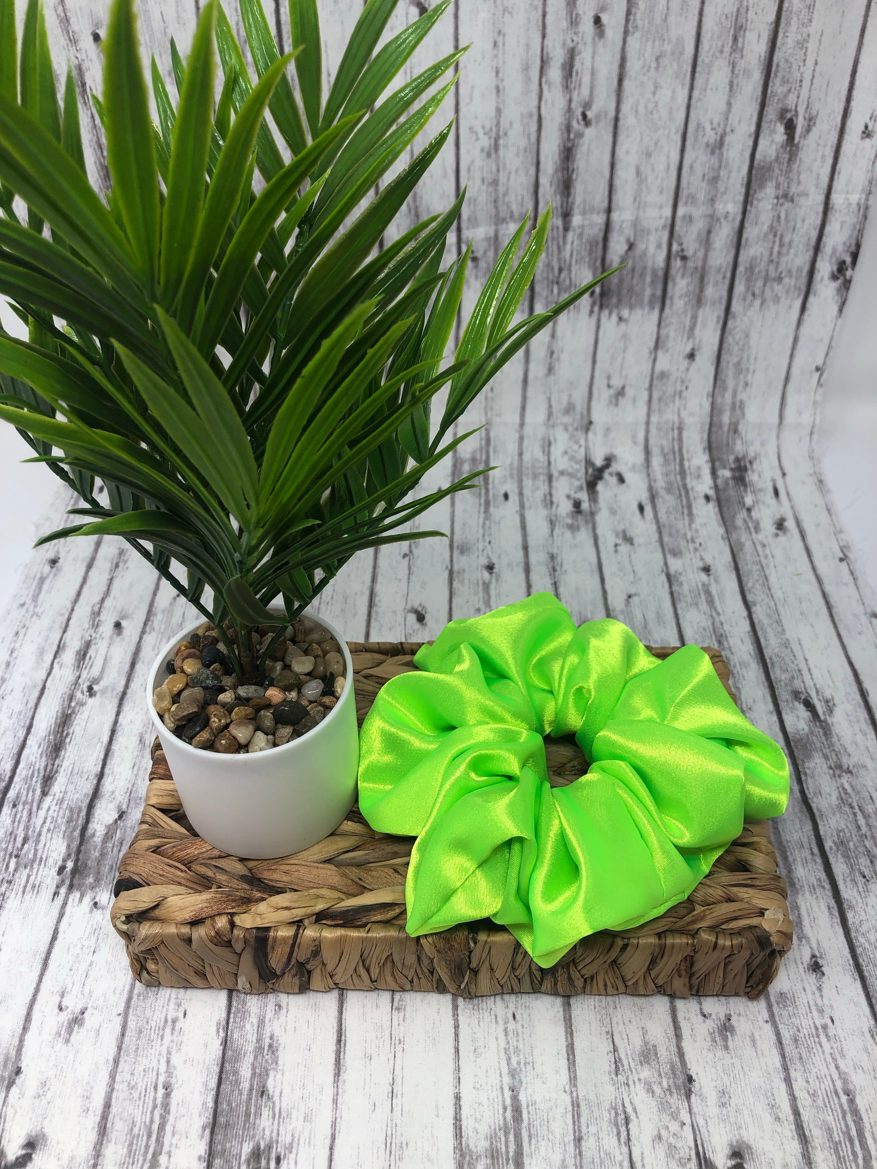 Lime XL Scrunchie (Neon)